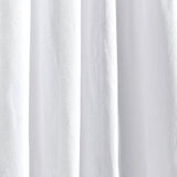 Boho Pom Pom Tassel Faux Linen Window Curtain Panel