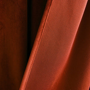 Prima Velvet Solid Ultra Wide Light Filtering Window Curtain Panel
