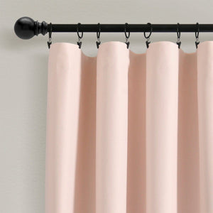 LushDecor Allison Ruffle 100% Blackout Window Curtain Panel - view 2