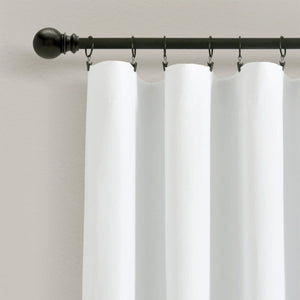 LushDecor Allison Ruffle 100% Blackout Window Curtain Panel - view 9