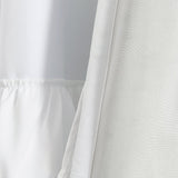 Allison Ruffle 100% Blackout Window Curtain Panel