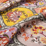 Bohemian Flower Cotton Quilt 3 Piece Set