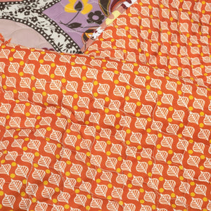 Bohemian Flower Cotton Quilt 3 Piece Set