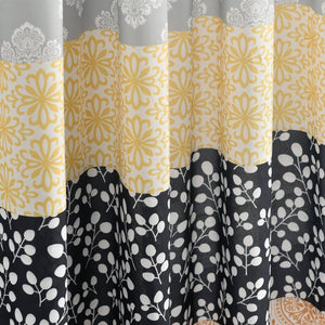 Bohemian Stripe Window Curtain Panel Set