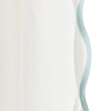 Coastal Chic Scalloped Edge Window Curtain Panel Set