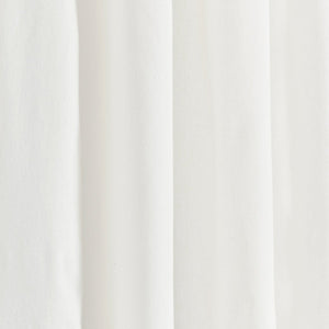 Coastal Chic Scalloped Edge Window Curtain Panel Set