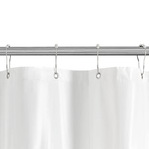 Mildew-Resistant Shower Curtain Liner 71" x 71"