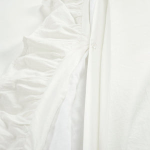 Ella Ruffle Lace 100% Cotton Duvet Cover 3 Piece Set