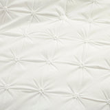 Ravello Pintuck Cotton Comforter 3 Piece Set