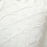 Ravello Pintuck Cotton Comforter 3 Piece Set