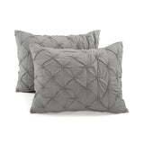 Ravello Pintuck Cotton Comforter 3 Piece Set