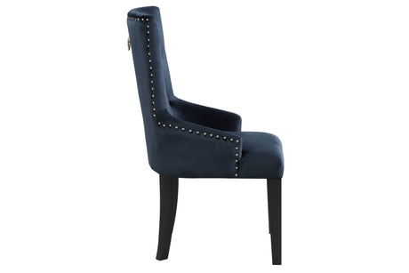 Varian II - Side Chair - Dark Navy - Best Buy Furniture