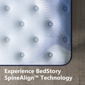 Bedstory Spine Align 12" Full Firm Pressure Relieving Cooling Hybrid Mattress