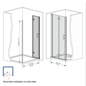 Bifold Shower Door