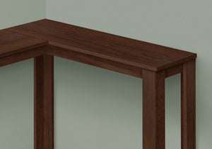 Corner Accent Console Table For Entryway, Contemporary & Modern - Cherry - Best Buy Furniture