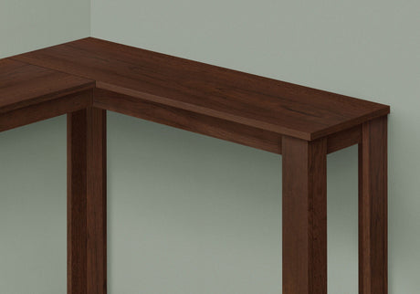Corner Accent Console Table For Entryway, Contemporary & Modern - Cherry - Best Buy Furniture