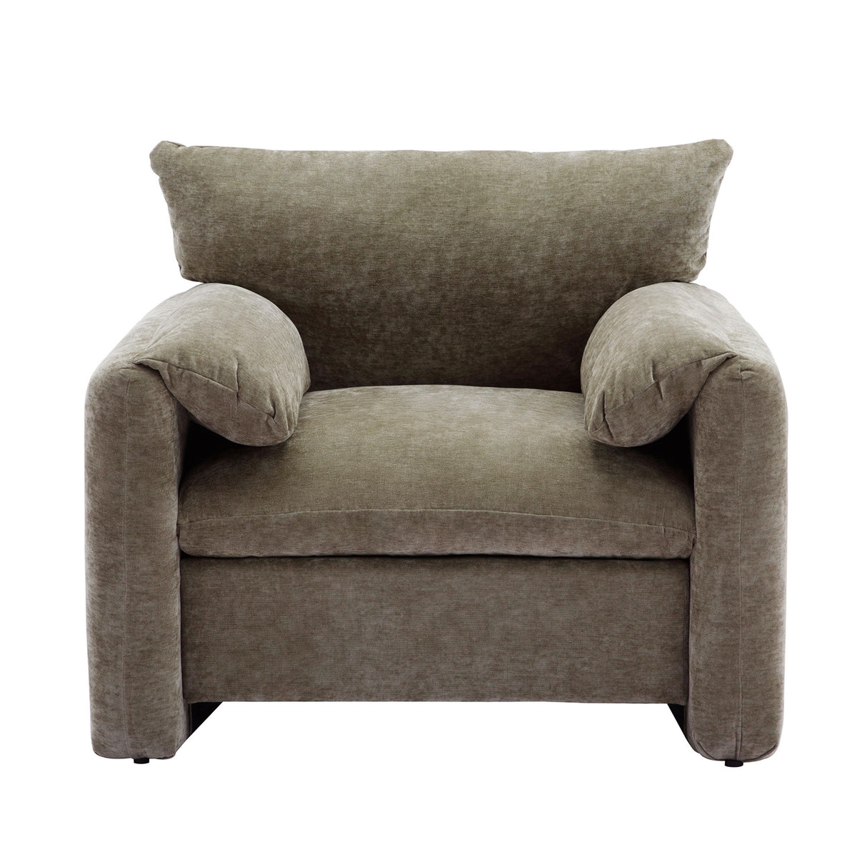 Oversized Accent Single Sofa Lounge Chair - Matcha Green
