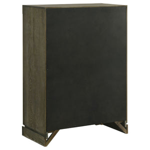 Harbington - 5 Drawer Chest - Chocolate