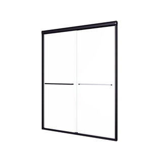 Modern Semi Frameless Double Sliding Shower Door