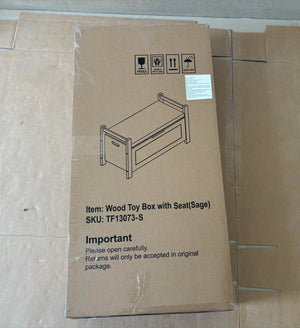 Kids Toy Box Chest for Boys & Girls