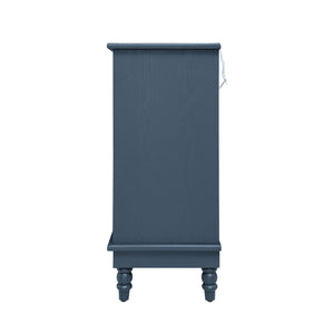 Hollow - Carved 2 Doors Accent Cabinet