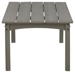 Visola - Rectangular Cocktail Table - Gray - Best Buy Furniture