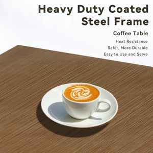 Outdoor Steel Side Table 22x20x20 Inch