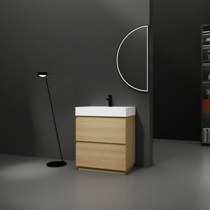 Modern Freestanding Bathroom Vanities With Single Sink Combo