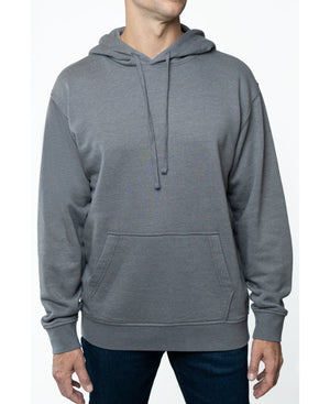 Lazer Men's Long Sleeve Burnout Fleece Hoodie