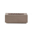 Contemporary Outdoor 40,000 Btu Propane Fire Pit - Best Buy Furniture