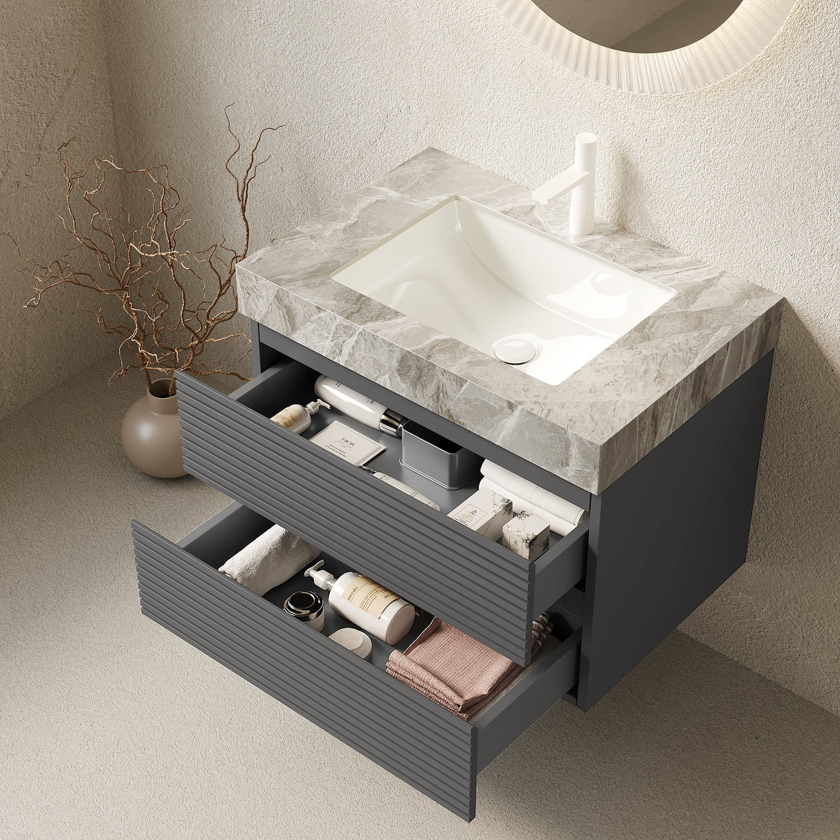 Veno 30" Bathroom Vanity with Undermount Sink