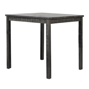 Transitional Counter Dining Set With 4 Tufted Stools