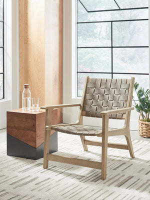 Jameset - Accent Chair - Taupe - Best Buy Furniture