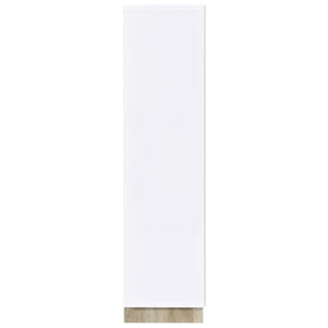 Geilys - 8 Shelf Bookcase With Arch Details - White