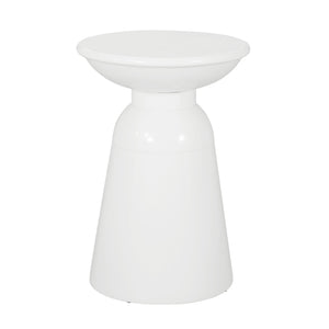 Outdoor Modern Metal End Large Table