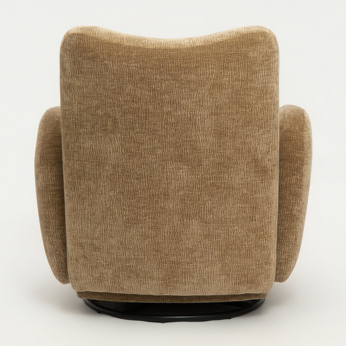 360° Swivel Chair Accent Chair - Dark Camel