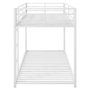 Metal Bunk Bed, Low Bunk Bed With Ladder