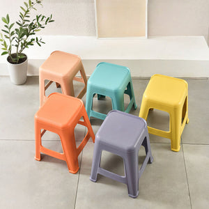 10 Pack Stackable Classroom Stools, 18.8" Height