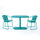3 Piece Elegant Outdoor Bistro Set With 2 Chairs And Oval Table - Best Buy Furniture