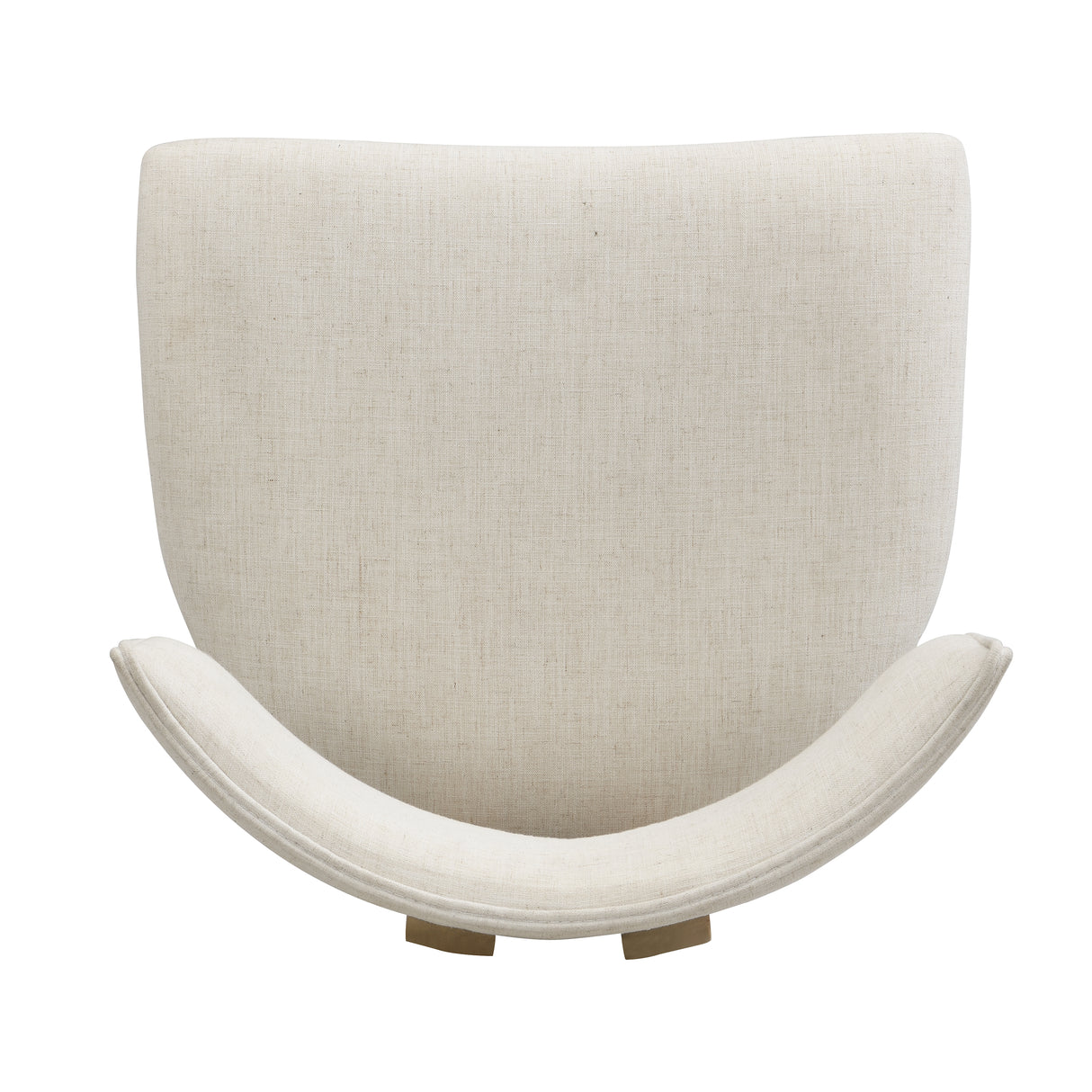 26" Counter Height Bar Stool, Upholstered Counter Stools (Set of 2) - Light Ash + Beige