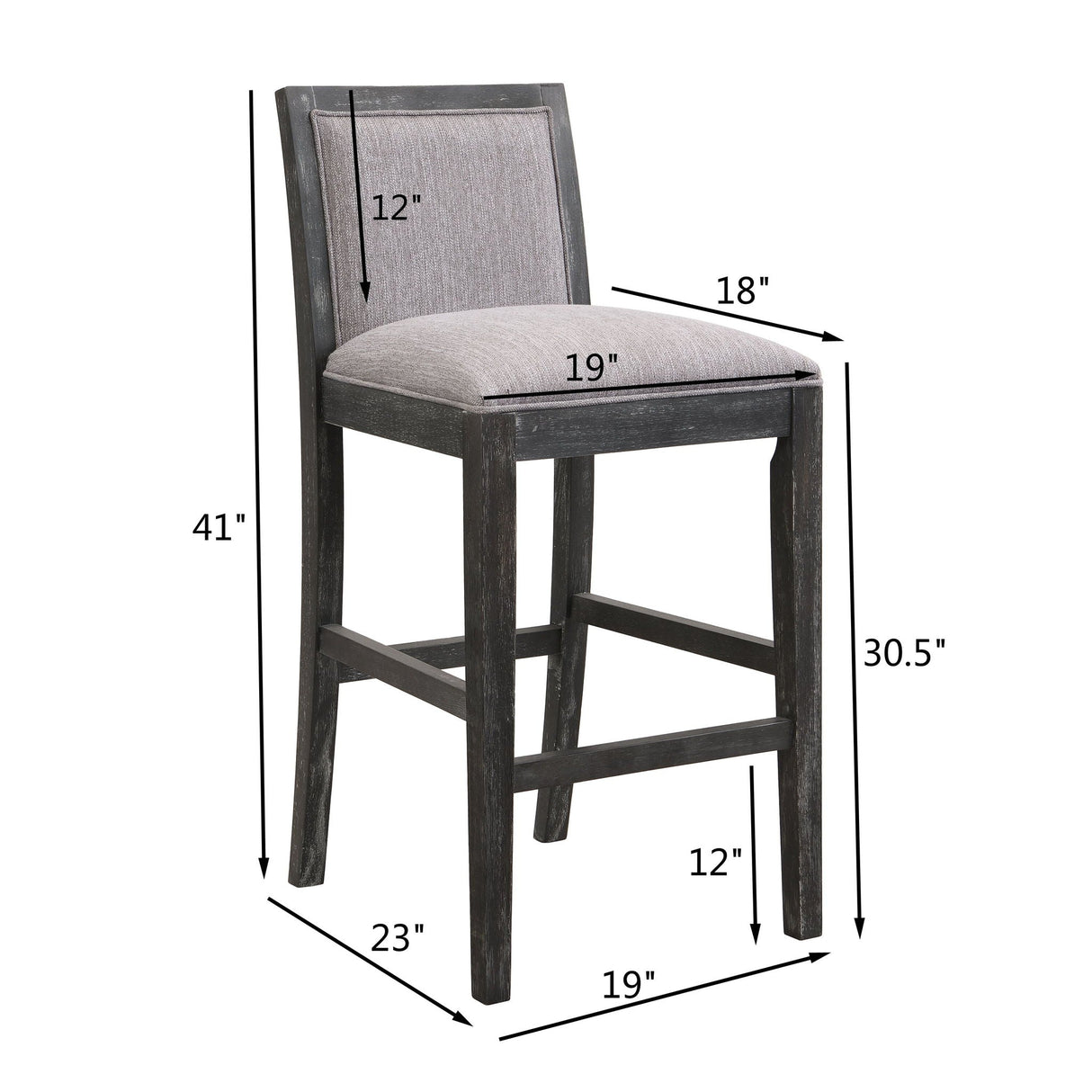 Upholstered Barstools (Set of 2) - Best Buy Furniture