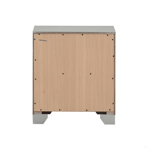 Madison - Nightstand - Silver Champagne