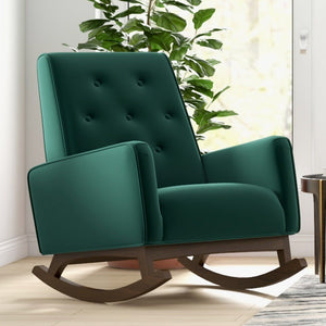 Demetrius - Solid Wood Rocking Chair
