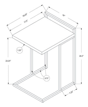 Accent Table, C - Shaped, Versatile