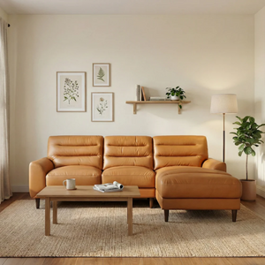 Clarion Genuine Leather Sectional