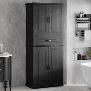 Bathroom Storage Cabinet with Multi-Functional Storage Space