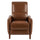 Upholstered Push Recliner Chair With Rubber Wood Legs For Living Room - Best Buy Furniture