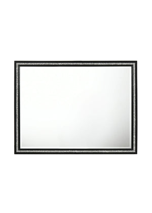 Haiden - Weathered Mirror - Black - Best Buy Furniture