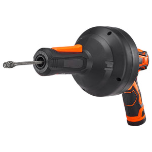 12V Electric Drain Auger, 25FT Cordless Plumbing Snake