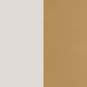 Square Counter Height Stools (Set of 2) - Beige / Gold